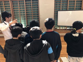 津嘉山小学校 職業講話