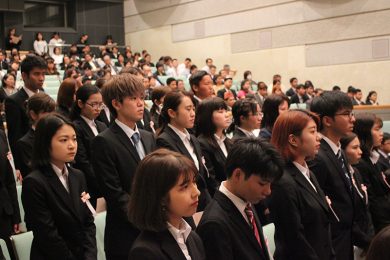 ITカレッジ沖縄 入学式