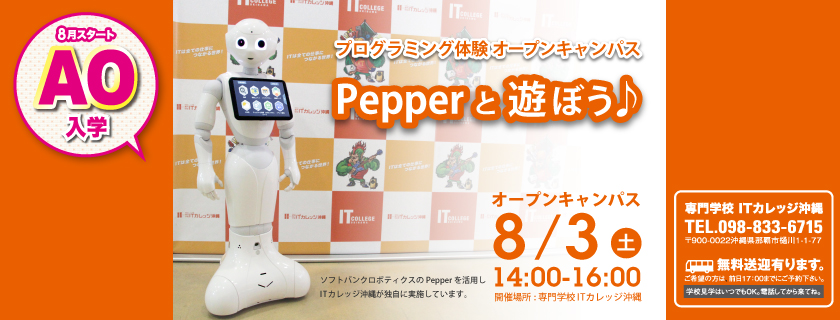 Pepper と 遊ぼう♪